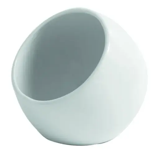 [B4209] Zz26 Bol Degustacion Rondo Porcelana Blanco 8X8 Cm.