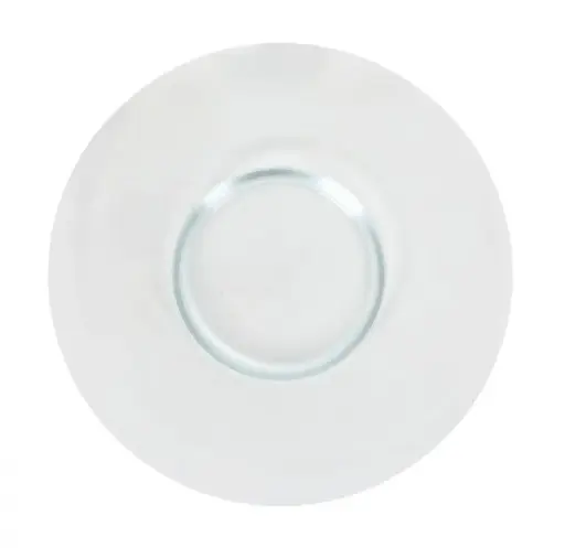 [V638070] Plato degustación Mayi transparente 28x1,5 cm