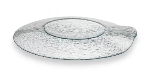 [V638062] Plato degustación Oppidum transparente 29x2,5 cm