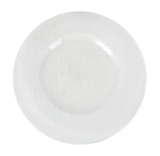 [V638066] Plato llano Beijing transparente 28x2 cm