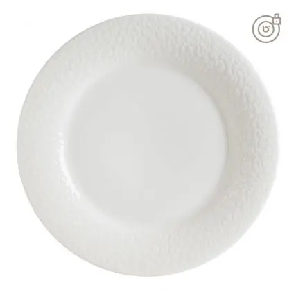 [B928449AR] Plato Llano Albus Portedo 24X2 Cm.
