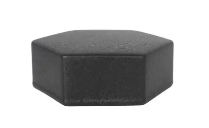 [P997120B] Plataforma Hexagonal Karasawa Negra 17.5X17.5X4 Cm.