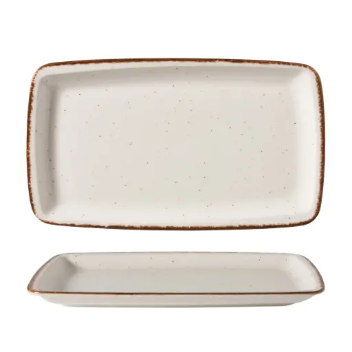 [5177] Fuente Rectangular Eo Side 24X14 Cm.