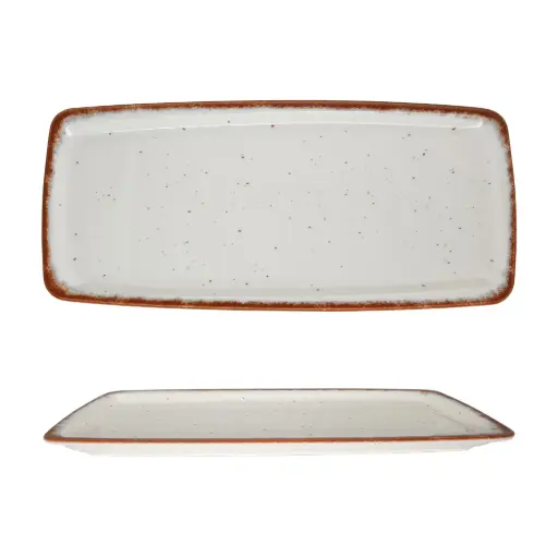 [5178] Fuente rectangular Eo Side 33x15 cm