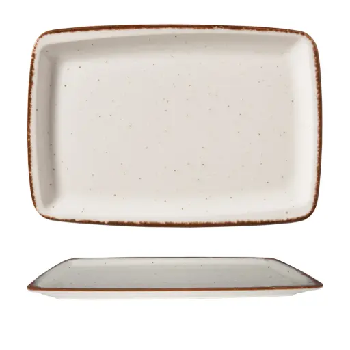 [5179] Fuente rectangular Eo Side 37x25 cm