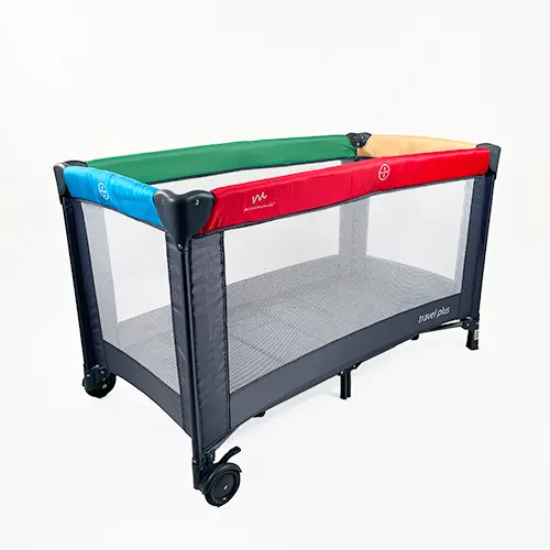 [804 C60] Cuna De Viaje Travel Go Parchis