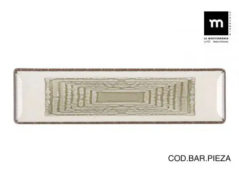 [V250140OC] Fuente Rectangular Occhio 30X8 Cm