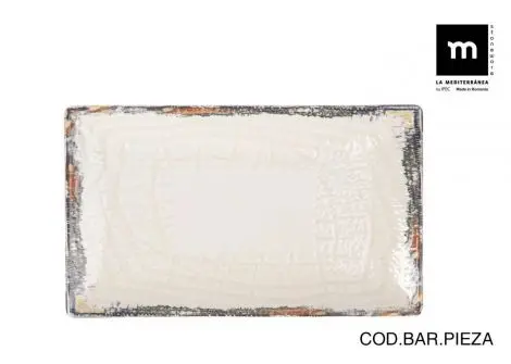 [AB25012] Fuente Rectangular Albus Elite Brillo 25X15 Cm. 