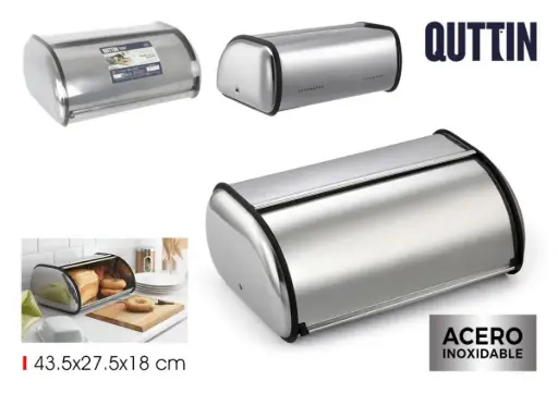 [BQ01019077633] Panera Inox. Tapa Basculante 43.5X27.5X18 Cm.