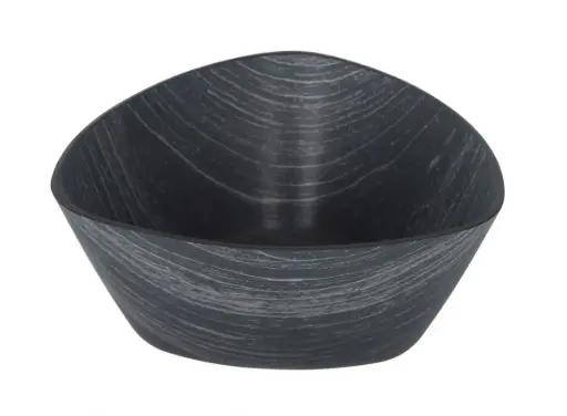 [B639020B] Bol Triangular Ps. Negro 13X13X4,5 Cm.