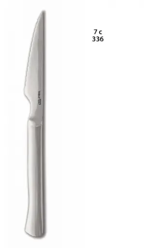 [B150730200412] Cuchillo chuletero Teide de acero inoxidable