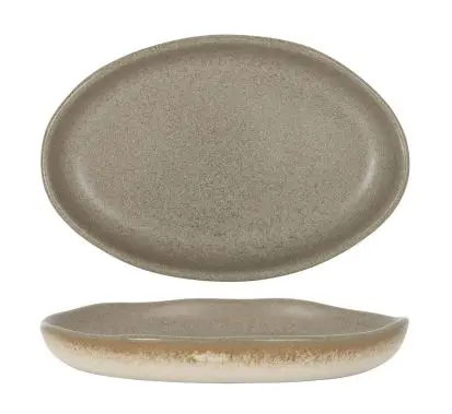 [ADFCRS19OV] Fuente oval Adelfa Cresta 19x13 cm