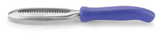 [00627] Escamador pescado de acero inoxidable 27 cm