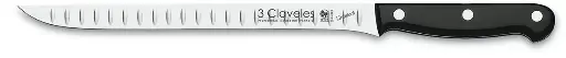[01112] Cuchillo jamonero alvéolos 24 cm