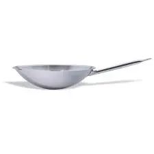 [P239336] Wok Excalibur Inox. Fondo Redondo 36 Cm.