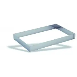 [P777560] Marco Bandeja Escuadrada Inox. 59,5X39,5X5 Cm.