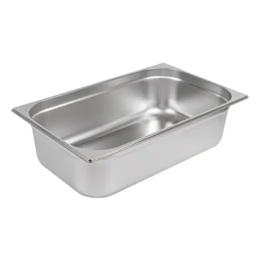 [P914120] Cubeta helado de acero inoxidable 36x16,5x12 cm 5 l