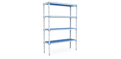 [P7209] Estanteria Aluminio Polietileno 4 Niveles 3040X555X1750 Mm.
