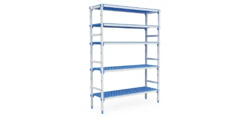 [P7241] Estante 5 Niveles 1375X555X1750 2 S3 + 5 T13
