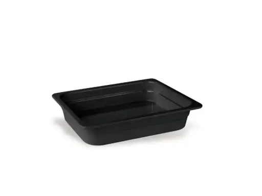 [P22039] Fuente Gn. Melamina Negra 1/2 20