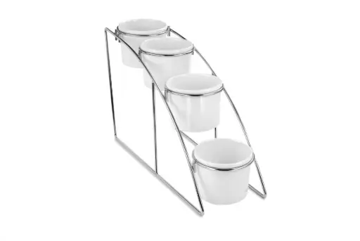 [P22158] zz26 Expositor Buffet Inox. Bol Redondo