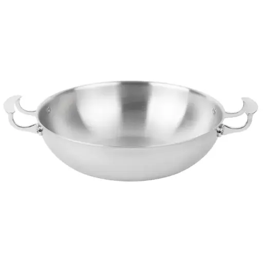 [49428] Cacerola Miramar de acero inoxidable con asas 32,1 cm