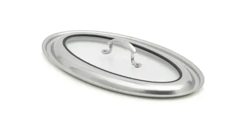 [49442C] Tapa de cristal Miramar oval 16x9 cm