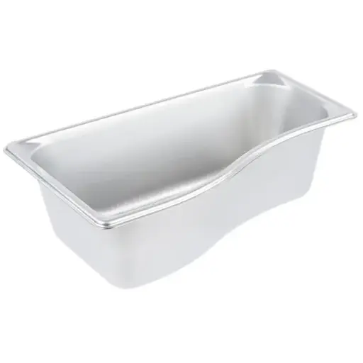 [3100340] Cubeta super Shapes de acero inoxidable GN 1/3 100