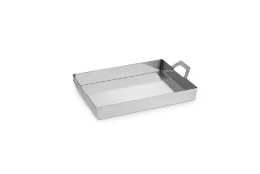 [P296430] Llauna Inox. Con Asas 22X14X3 Cm.