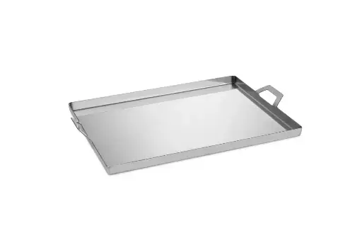 [P296615] Llauna Inox. Con Asas 32X24X1,5 Cm.
