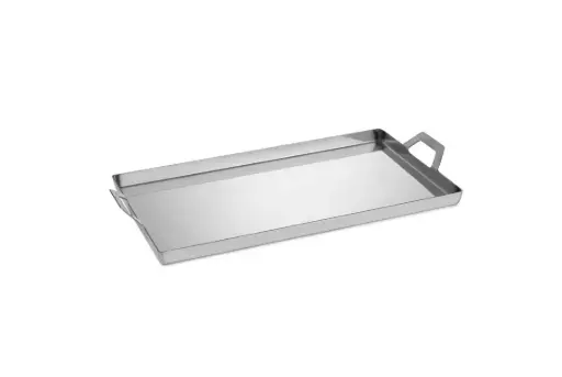 [P296715] Llauna Inox. Con Asas 32X18X1,5 Cm.