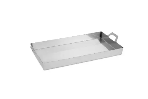 [P296730] Llauna Inox. Con Asas 32X18X3 Cm.