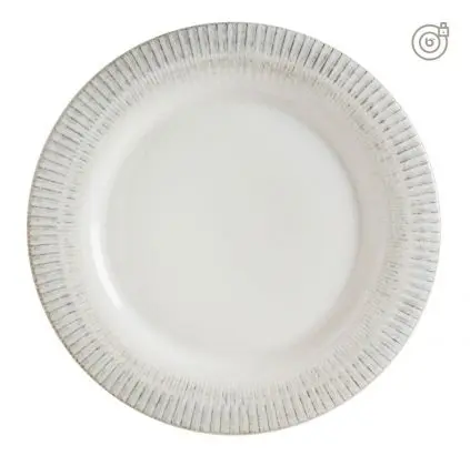 [B928448AS] Plato Llano Albus Galata 28X2.5 Cm.