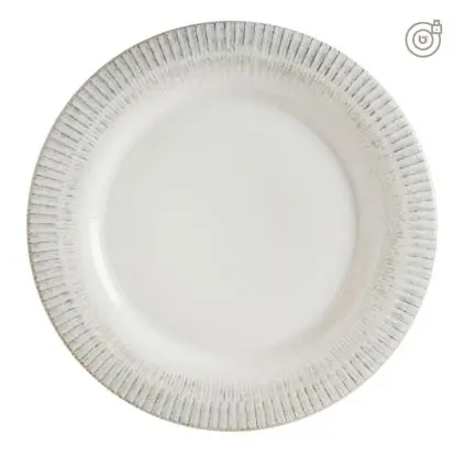 [B928447AS] Plato Presentacion Albus Galata 30X2 Cm.