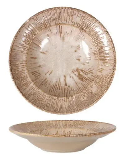 [B928253AE] Plato pasta Barroco i 24x5 cm