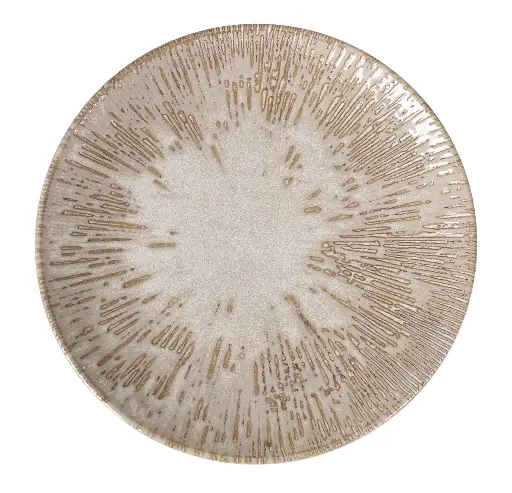 [B928002AE] Plato llano gourmet Barroco i 27x2,5 cm