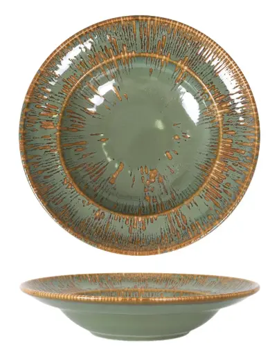 [B928253AF] Plato pasta Barroco II 24x5 cm