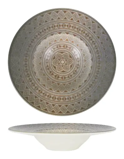 [B928028X] Plato Risotto Banquet  Damasquino 28 Cm.