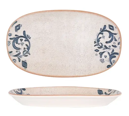 [B928013N] Fuente oval gourmet Laudum 29x17,6 cm