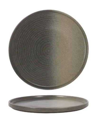 [B928354B] Plato Llano Ripple Mileto 28 Cm.