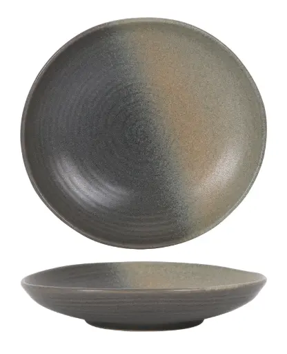 [B928358B] Plato hondo Ripple Mileto 26x5 cm