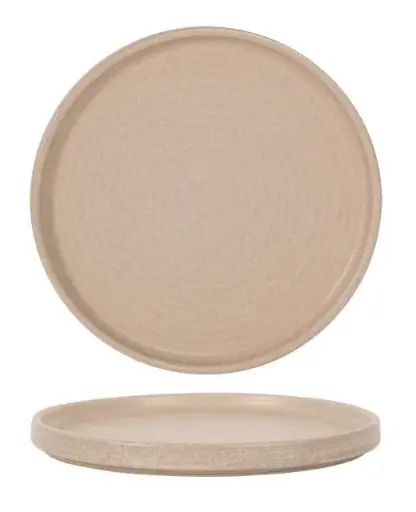 [B928356A] Plato postre Ripple Mirage 21x2 cm