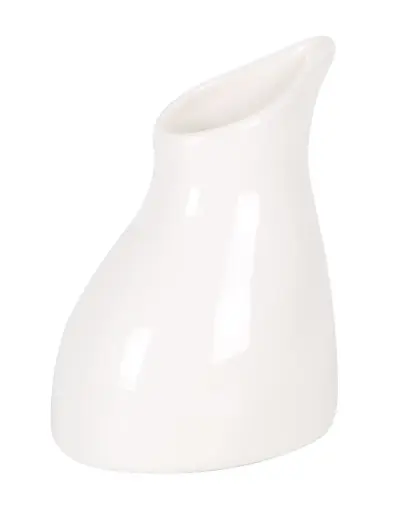 [B928315A] Jarra Neat blanca 8 cm