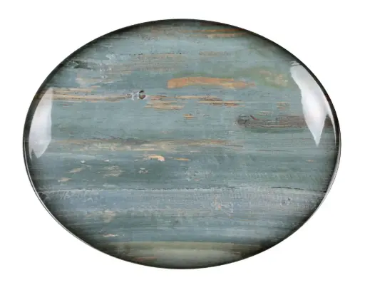 [B928254G] Fuente oval Omeya 36x28x3 cm