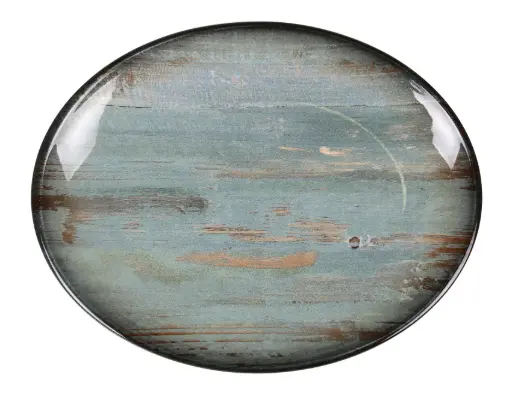 [B928057G] Fuente Oval Omeya  31X24X2,5 Cm.