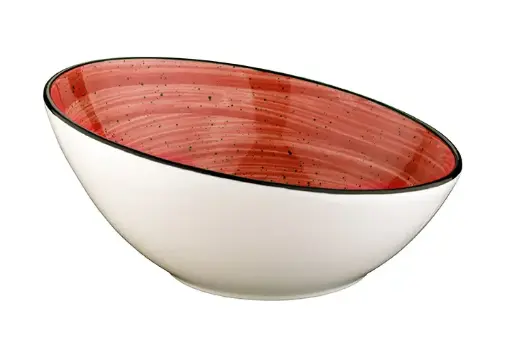 [B928090] Ensaladera Trattoria Passion Red  18X8,5 Cm. / 40 Cl.