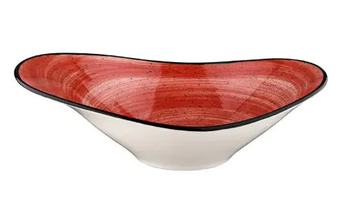 [B928089] ZZ26 Ensaladera Oval Passion  27X18Cm.
