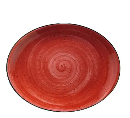 [B928079] ZZ26 Fuente Oval  Passion 31X24 Cm.