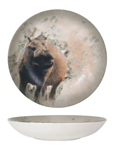 [B928251AH] ZZ26 Plato Hondo Savanna Hipopotamo 23X4 Cm.            