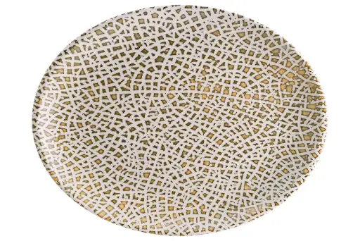 [B928254F] Fuente oval Taipan 36x28x3 cm